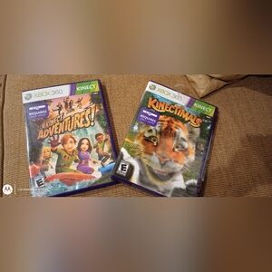 Xbox 360 Kinect Adventures & Kinectimals Game Set